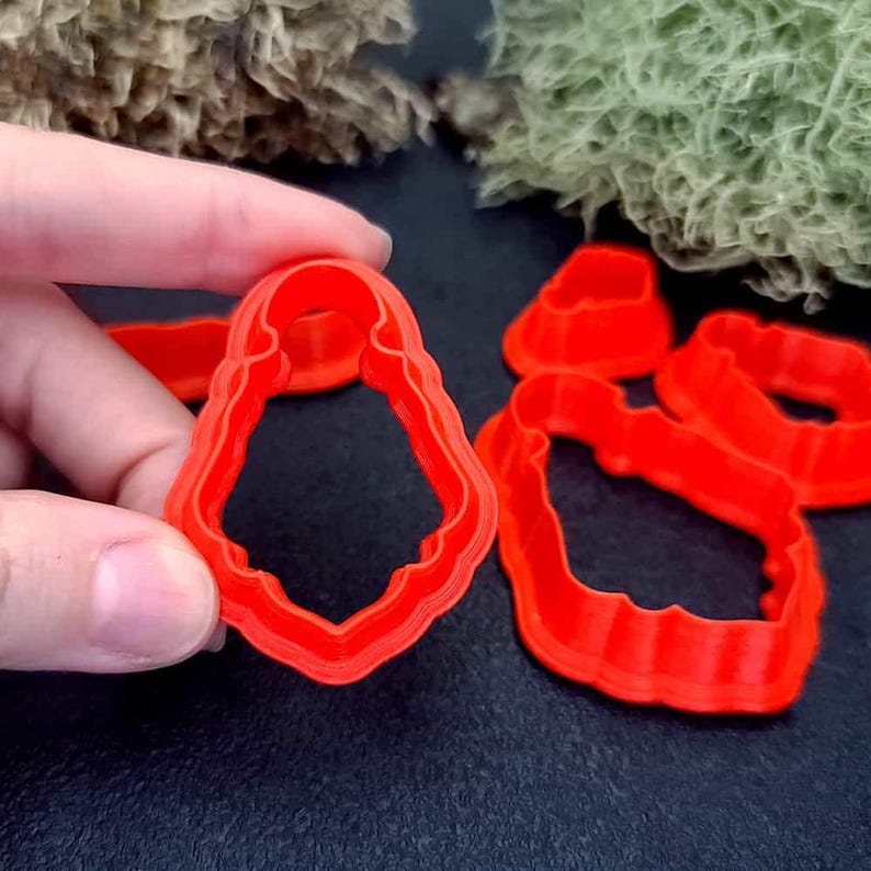 Silhouette of Sentiment - Polymer Clay Cutter Plastic Cutters SweetyBijou Tools