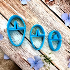 U-Shape Polymer Clay Cutter #5 - Two-Piece Design, Single Size or Set image 7