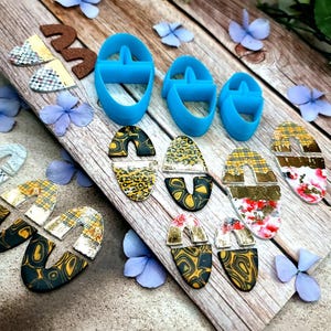 U-Shape Polymer Clay Cutter #5 - Two-Piece Design, Single Size or Set image 4