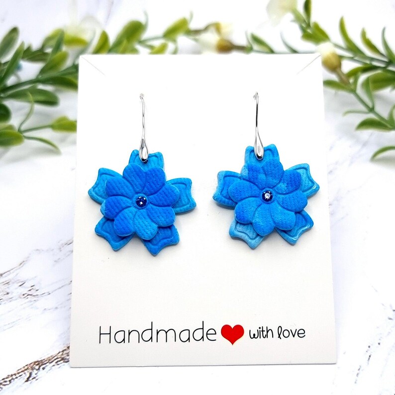 Flower Cutter #3 - Polymer Clay Cutters Plastic Cutters SweetyBijou Tools