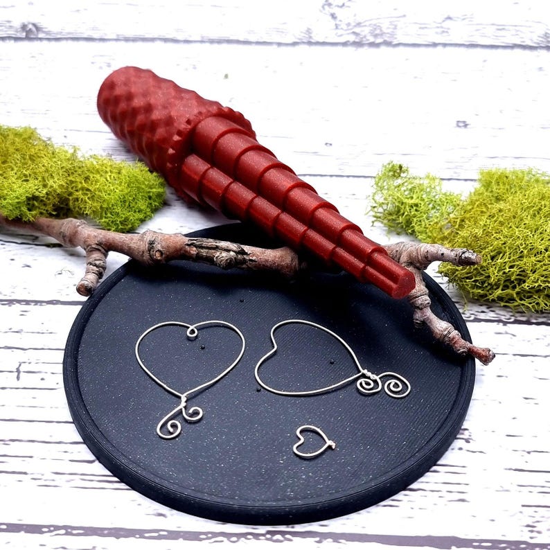 Wire Mandrel - Heart Shape Wire Mandrel SweetyBijou Tools