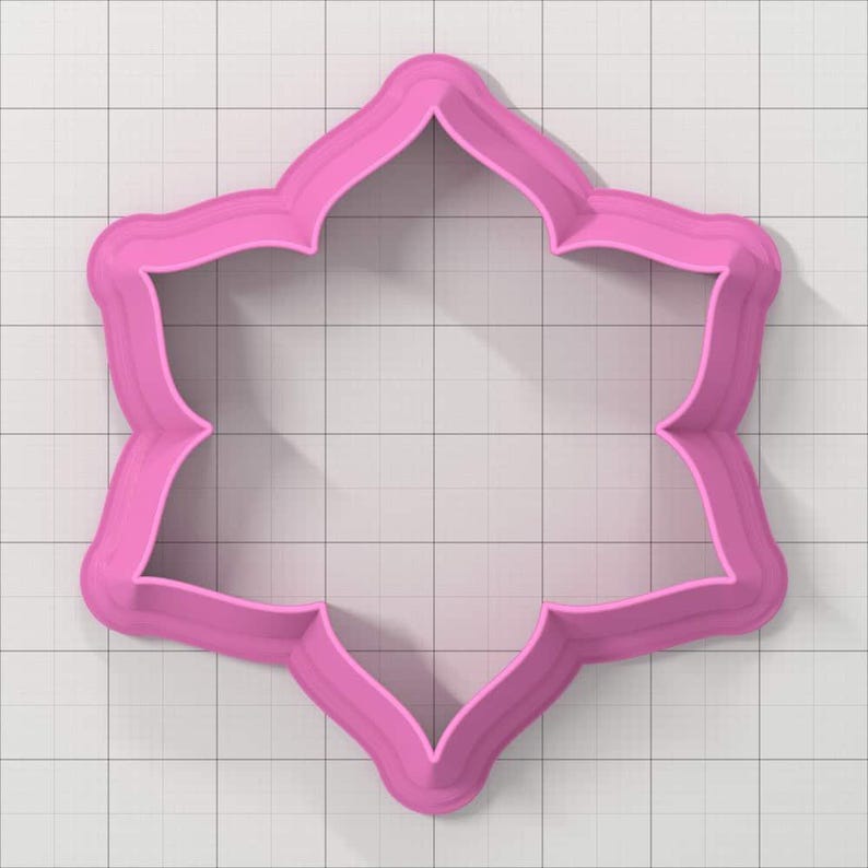 Flower Metal Clay Cutters Plastic Cutters SweetyBijou Tools