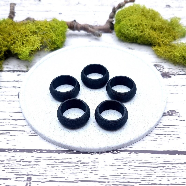 Convex Ring Blanks - Medium (10mm) Bakeable Blanks SweetyBijou Tools