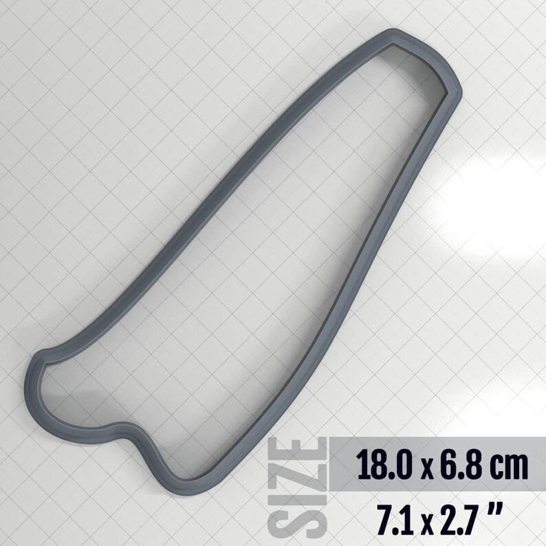 Bracelet #13 Right - Clay Cutter Plastic Cutters SweetyBijou Tools 18.0 x 6.8 cm