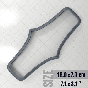 Bracelet #6 - Cutter for Polymer Clay Plastic Cutters SweetyBijou Tools 18.0 x 7.9 cm