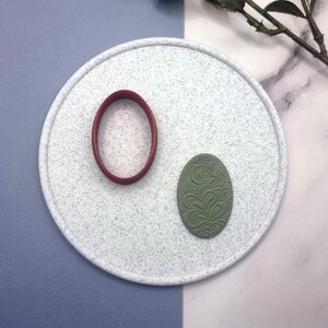 Oval 6:4 - Set of 11 Polymer Clay Cutter Plastic Cutters SweetyBijou Tools