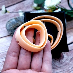 SweetyBijou Very Rounded Triangle Cutters Set - Perfectly Aligned Cutters #30