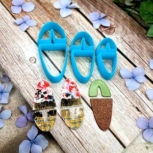 U-Shape Polymer Clay Cutter #2 - Two-Piece Design, Single Size or Set image 2