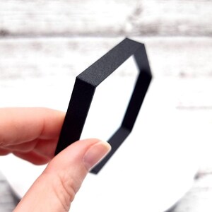 Hexagon Bracelet Blank - 1cm Bakeable Blanks SweetyBijou Tools