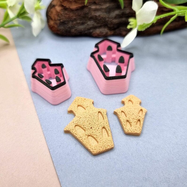 SweetyBijou Ghost House | Halloween Clay Cutter