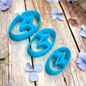 U-Shape Polymer Clay Cutter #3 - Two-Piece Design, Single Size or Set image 3