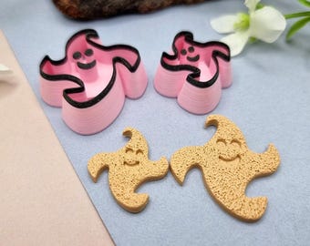 Ghost Halloween Polymer Clay Cutter #3