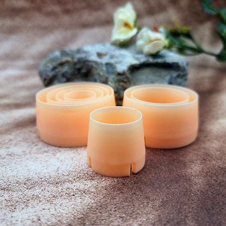 SweetyBijou Outer Rings Cutters - Circle Shape - 7 cutters