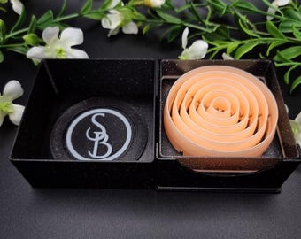 Circle Nesting Polymer Clay Cutter Set #11 - Optional Holders
