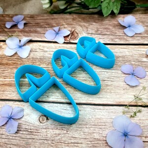 U-Shape Polymer Clay Cutter #2 - Two-Piece Design, Single Size or Set image 3