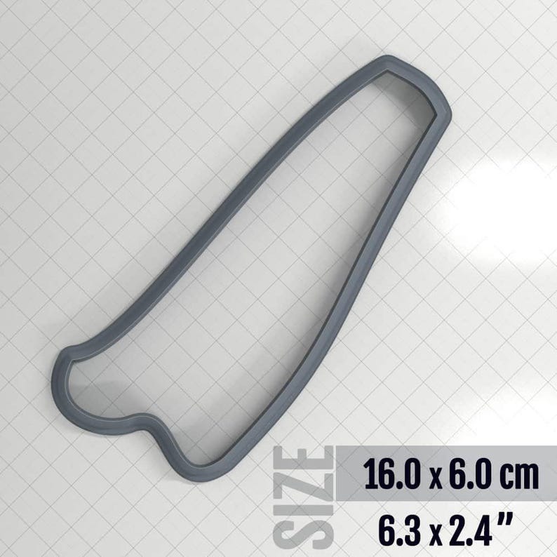 Bracelet #13 Right - Clay Cutter Plastic Cutters SweetyBijou Tools 16.0 x 6.0 cm