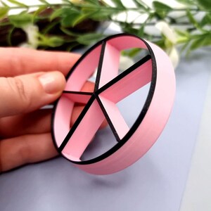 Pizza Cutter - 5 slices Plastic Cutters SweetyBijou Tools