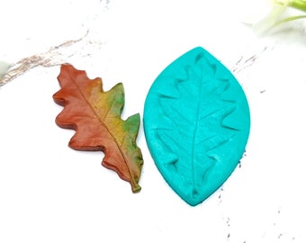 Natural Real Oak Leaf #8, 5.5cm