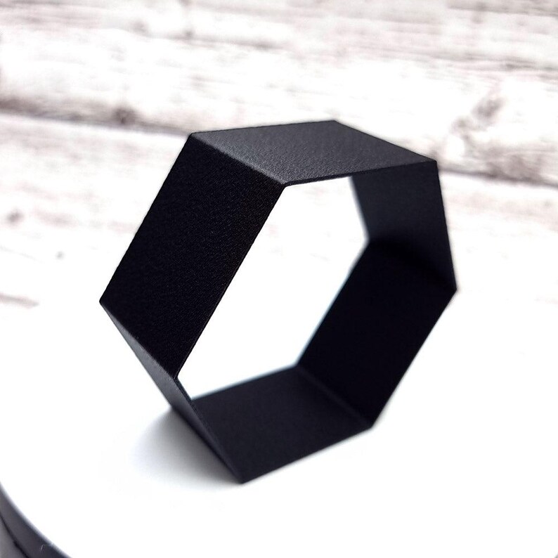 Hexagon Bracelet Blank - 3cm Bakeable Blanks SweetyBijou Tools