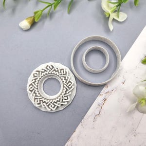 Polymer Clay Stamp #2, Celtic Stamp  SweetyBijou Tools
