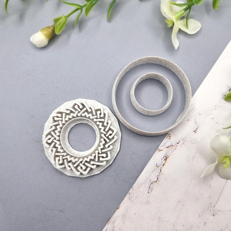 Polymer Clay Stamp #2, Celtic Stamp  SweetyBijou Tools