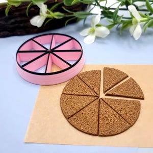 Pizza Cutter - 8 slices Plastic Cutters SweetyBijou Tools