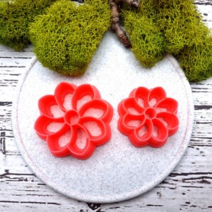 Flower Cutter #3 - Polymer Clay Cutters Plastic Cutters SweetyBijou Tools
