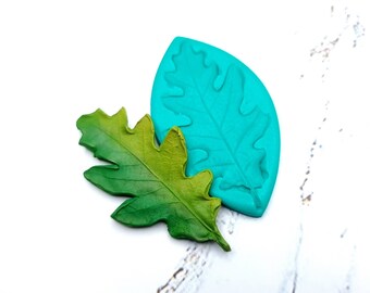 Natural Real Oak Leaf #3, 5cm