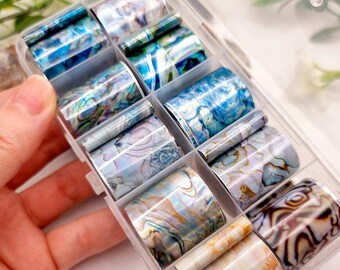 SweetyBijou Set of Foils "Shell Patterns"