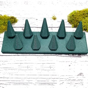 9 Fingers - Tilt Display for Rings - Alpine Green Display for Rings SweetyBijou Tools
