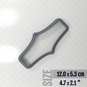 Bracelet #6 - Cutter for Polymer Clay Plastic Cutters SweetyBijou Tools 12.0 x 5.3 cm