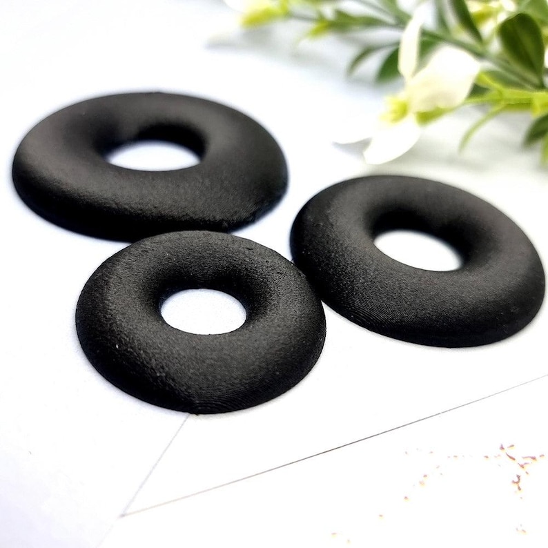 Geometric Blanks - Circle Central Donut Bakeable Blanks SweetyBijou Tools