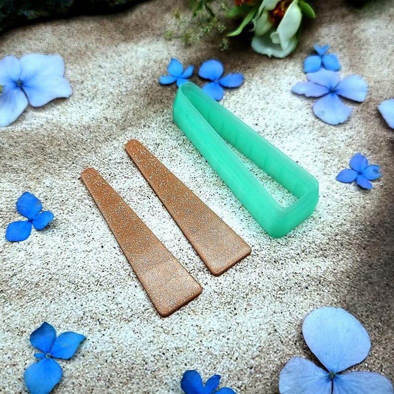 Cortador de pendientes de arcilla polimérica en forma de barra cónica n.° 7 - 6 cm imagen 3