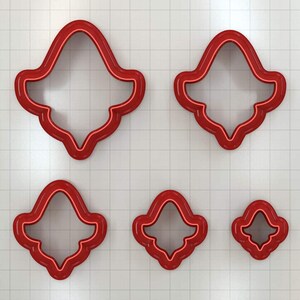 Distinctive Heart-Shaped Clay Cutter Plastic Cutters SweetyBijou Tools