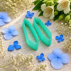 Ohrringausstecher aus Polymerclay, Paar Nr. 19 – 6 cm Bild 2