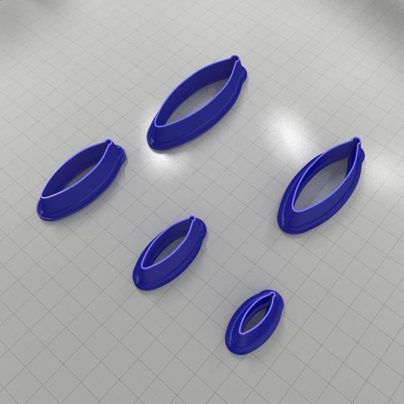 Drops Clay Cutters #40 Plastic Cutters SweetyBijou Tools