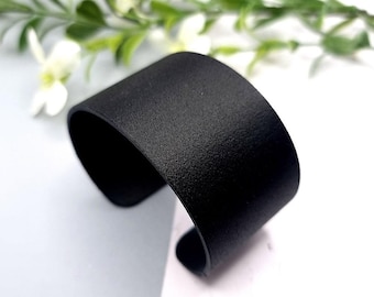 SweetyBijou Flat Bracelet Cuff Blank - Base for Polymer Clay Bracelet - Wide 4cm