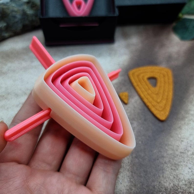 SweetyBijou 5 Cutters in Set - Perfectly Aligned Imprint Cutters #26