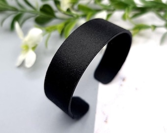 SweetyBijou Flat Bracelet Cuff Blank - Base for Polymer Clay Bracelet - Wide 2cm