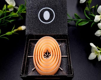 Oval Nesting Polymer Clay Cutter Set #13 - Optional Holders