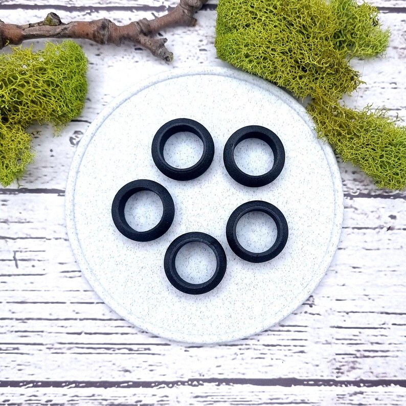 Highly Convex Ring Blanks - Wide (12.5mm) Bakeable Blanks SweetyBijou Tools