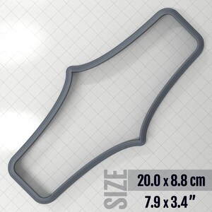 Bracelet #6 - Cutter for Polymer Clay Plastic Cutters SweetyBijou Tools 20.0 x 8.8 cm