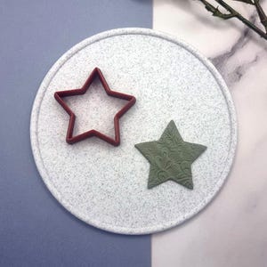 Star 5-Pointed - Set of 11 Polymer Clay Cutter Plastic Cutters SweetyBijou Tools