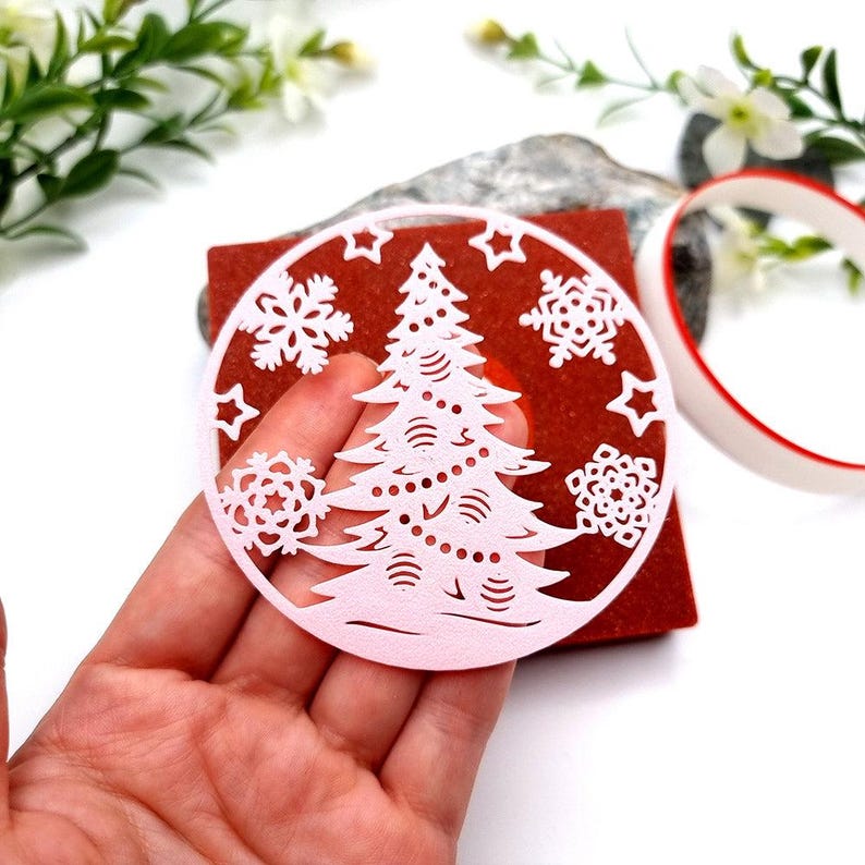 SweetyBijou Set of 12 Stencils - Christmas Collection