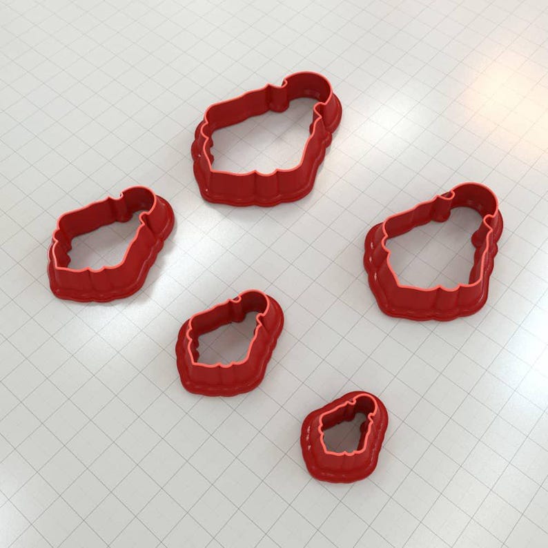 Silhouette of Sentiment - Polymer Clay Cutter Plastic Cutters SweetyBijou Tools