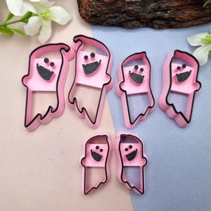 SweetyBijou Long Ghosts - 2 Mirrored Cutters, Halloween Event