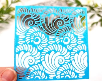 SweetyBijou Shells - Ocean Stencil #4