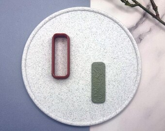 SweetyBijou Rectangle Rounded 6:2 - Set of 11 Polymer Clay Cutters