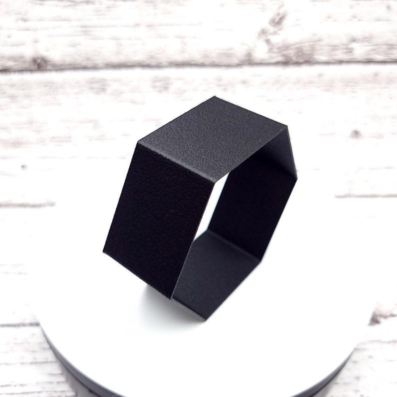 Hexagon Bracelet Blank - 3cm Bakeable Blanks SweetyBijou Tools 55mm / 2.16"