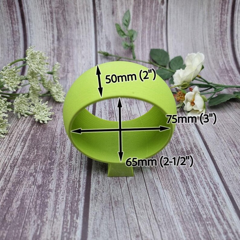 SweetyBijou Curved Bracelet Cuff Maker - Baking Base